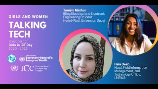 Girls and Women Talking Tech Interview 103 - Hala Deeb and Tanishi Mathur