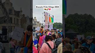 Brussels Pride Village 2024 - Belgium 🇧🇪❤️🇱🇰 #lgbtqia #pride #brussels