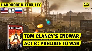 TOM CLANCY'S ENDWAR - ACT 8 FREEDOM'S GUARDIAN - HARDCORE DIFFICULTY - 4K