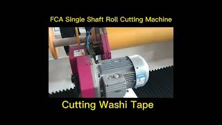 FCA Roll Cutting Machine PVC/BOPP/Duct Tape/Masking Tape/Protection Film/Non-woven/Fabric/Foam Tape