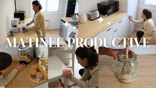 MATINEE PRODUCTIVE✨ | motivation ménage et cuisine