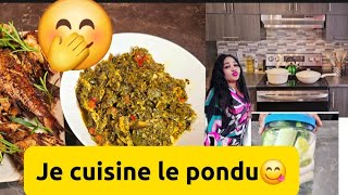 DU NOUVEAU DANS MA CUISINE| JE CUISINE LE POUNDU recette congolaise| ASTUCES/ #recipe #cooking