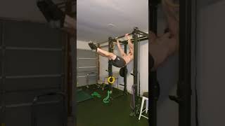 One Of The Best Front Lever Exercises | Crank Front Lever | Calisthenics Front Lever Workout #shorts