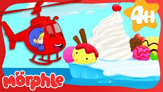 Finding Ice Cream Island! 🍦🍨🍧 | Morphle's Family | My Magic Pet Morphle | Kids Cartoons