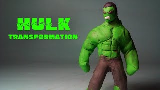 Hulk Transformation (Stop Motion)