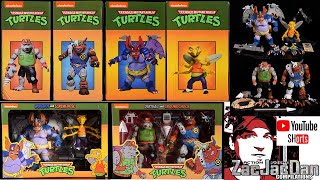 NECA TMNT Cartoon Teenage Mutant Ninja Turtles Photoshoot Wingnut & ScrewlooseDirtbag & Groundchuck