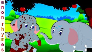 Animation English Nursery Rhymes & Songs For Children | Elephant Finger Family | Baby Songs