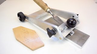 Make this AWESOME Precision Sharpening Jig out of Aluminium