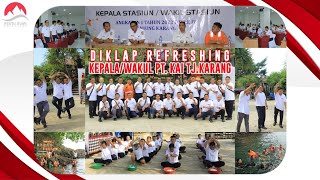 Diklap Refreshing | Kepala/Wakil Stasiun PT. KAI Tanjung Karang | Pantai Minang Rua