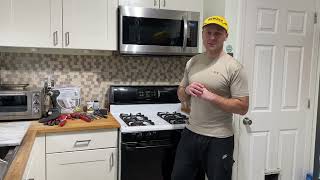 How To Safely Replace your Gas Stove / Range (Full Detailed process & safety steps - don't blow up!)