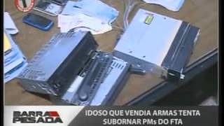 Idoso que vendia armas tenta subornar PMs e é preso - 21-08-2013