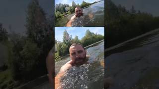 Открыли для себя купальный сезон 🏊‍♂️Подробнее в видео ⬆️ #велопоход #велосипед #gopro