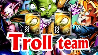 THE ULTIMATE TROLL TEAM (PVP) | Dragon Ball Legends