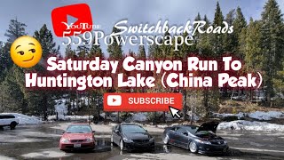 Saturday Canyon Run to Huntington Lake, CA (China Peak Ski Resort)