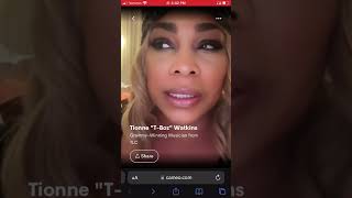 T Boz From Tlc Wishing Me Happy Birthday On Cameo And Gave Me Advice (Archived) #tboz #tlc