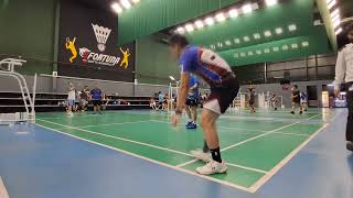 Epic Match! Ayou/Monching vs Emil/Drei #bestbadmintonclan #fortunasportsacademy #indonesia