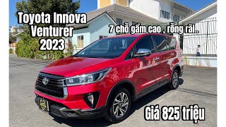 Toyota Innova Venturer 2023 - 825 triệu - Siêu lướt 11.000km-bão hành hãng 5 năm -Thành Đạt Xe Lướt