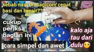 Mejicom nasi cepat basi , bau dan berair.tips untuk pemula,cara mudah.#vidio #service @LahuriAnwar