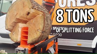 The Ultimate Tool for Tough Splitting Jobs: Forest Master FM16 Electric Log Splitter