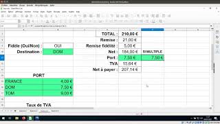 Tuto vidéo : Utiliser la fonction SI.MULTIPLE dans LibreOffice Calc