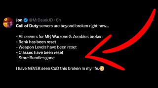 Call of Duty got CYBER ATTACKED and they took down SBMM, store bundles and more 💀