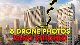 Drone Pano Architecture Photo Editing