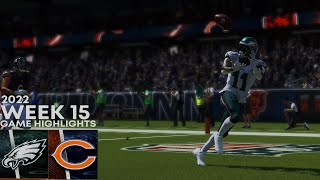 Philadelphia Eagles vs. Chicago Bears | 2022 Week 15 Game Highlights | M23