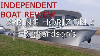 SPRING HORIZON 2 - Boat Review, Norfolk Broads