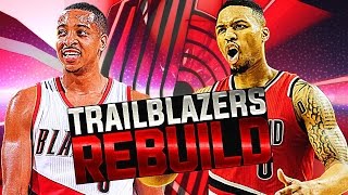 REBUILDING THE PORTLAND TRAIL BLAZERS! NBA 2K17 MY LEAGUE