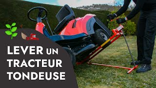 Comment fonctionne un lève tracteur tondeuse ?