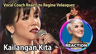 Vocal Coach Reacts to Regine Velasquez - Kailangan Kita｜國外聲樂老師點評黎晶 #reginevelasquez #filipinosinger