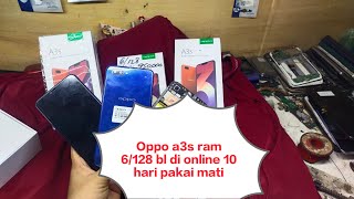 bongkar mesin Oppo a3s refurbish ram 6/128 gb