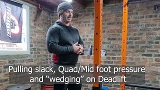 Wedging, Slack and Quad/Mid Foot pressure in deadlift - 6 easy step guide