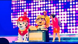 Sing and Dance along with PAW PATROL DJ. RUBBLE, MARSHAL & DORA live "Move To The Music" Song !