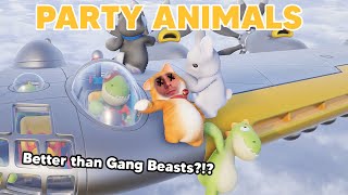 The FUNNIEST game we've ever played! (Party Animals)