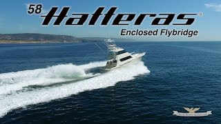 1991 Hatteras 58 Enclosed Flybridge GOODFELLA $650,000