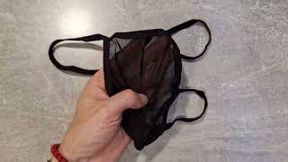 Black Thong for Men