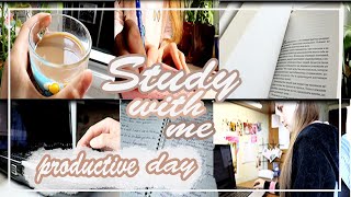 STUDY WITH ME//Продуктивные дни на карантине