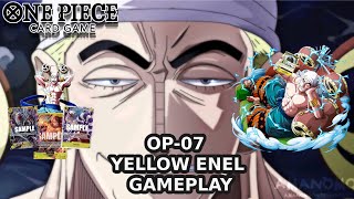 [OP-07] 11-3 Locals - Yellow Enel Deck & Gameplay | One Piece Card Game