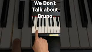 How to play We Don’t Talk About Bruno on piano - EASY