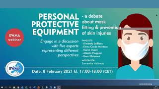 EWMA Webinar: PPE – A debate about mask fitting & prevention of skin injuries