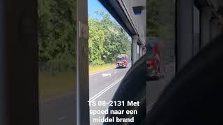 TS 08-2131 met spoed naar een middel brand