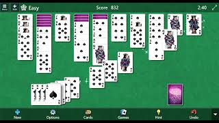 Spider Solitaire Easy Touchscreen 3:59 (PB)