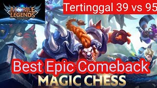 Best Epic comeback Mobile Legend Magic Chess |Pengaturan Magic Chess