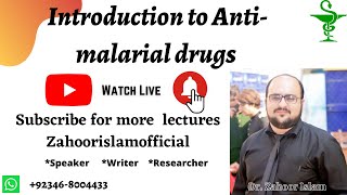 Antimalarial drugs