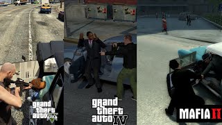 COMPARISON of GRAND THEFT AUTO in open world games