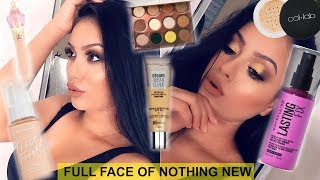 GRWM: FULL FACE OF NOTHING NEW | TANIAXO