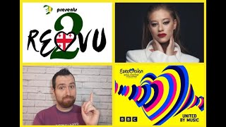 #REVU2​​ Eurovision Ireland reacts to Georgia 2023 - Iru - Echo