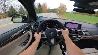 2021 BMW X3 M40i Drive Launch & Exhaust Sounds