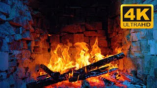 🔥The Best Fireplace for your Home🔥 Relaxing Fireplace 4K & Burning Logs with Crackling Fire Sounds